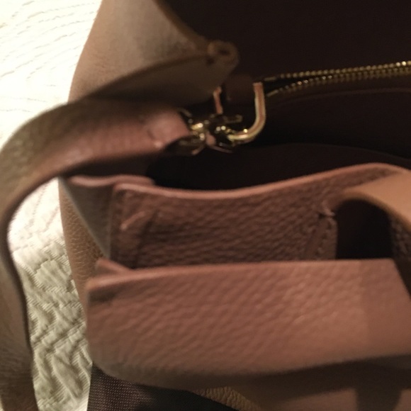 Pretty Kate Spade brigette olive drive crossbody bow bag, taupey-rose - Picture 5 of 7